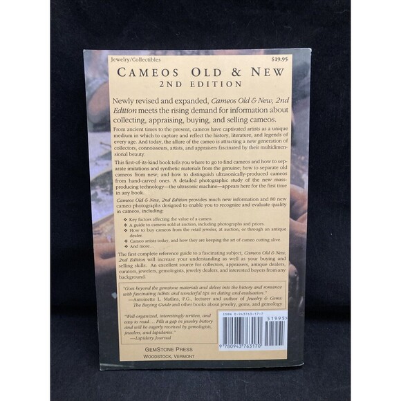 Cameos Old & New 2nd Edition by Anna M. Miller, Paperback, 1998- Very Good - Picture 2 of 6